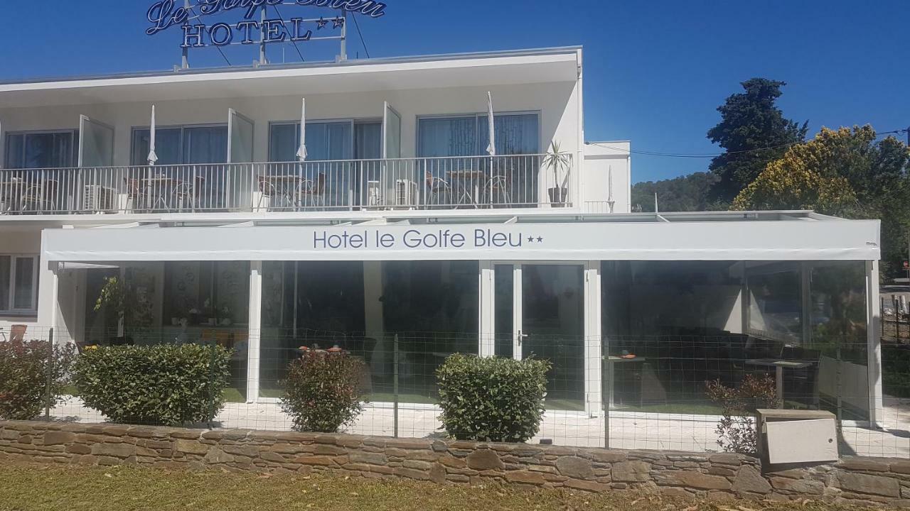 קבלייר-סור-מר Hotel Le Golfe Bleu מראה חיצוני תמונה